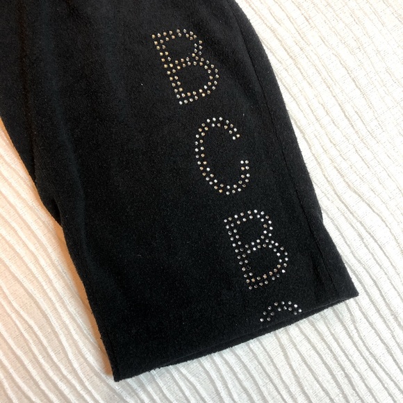 BCBG Terry cloth drawstring pants - Picture 1 of 4